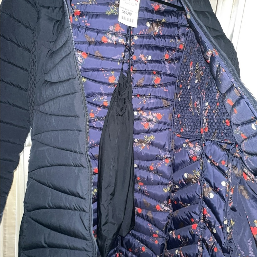 Bernardo Women’s Navy Winter Puffer Jacket Small